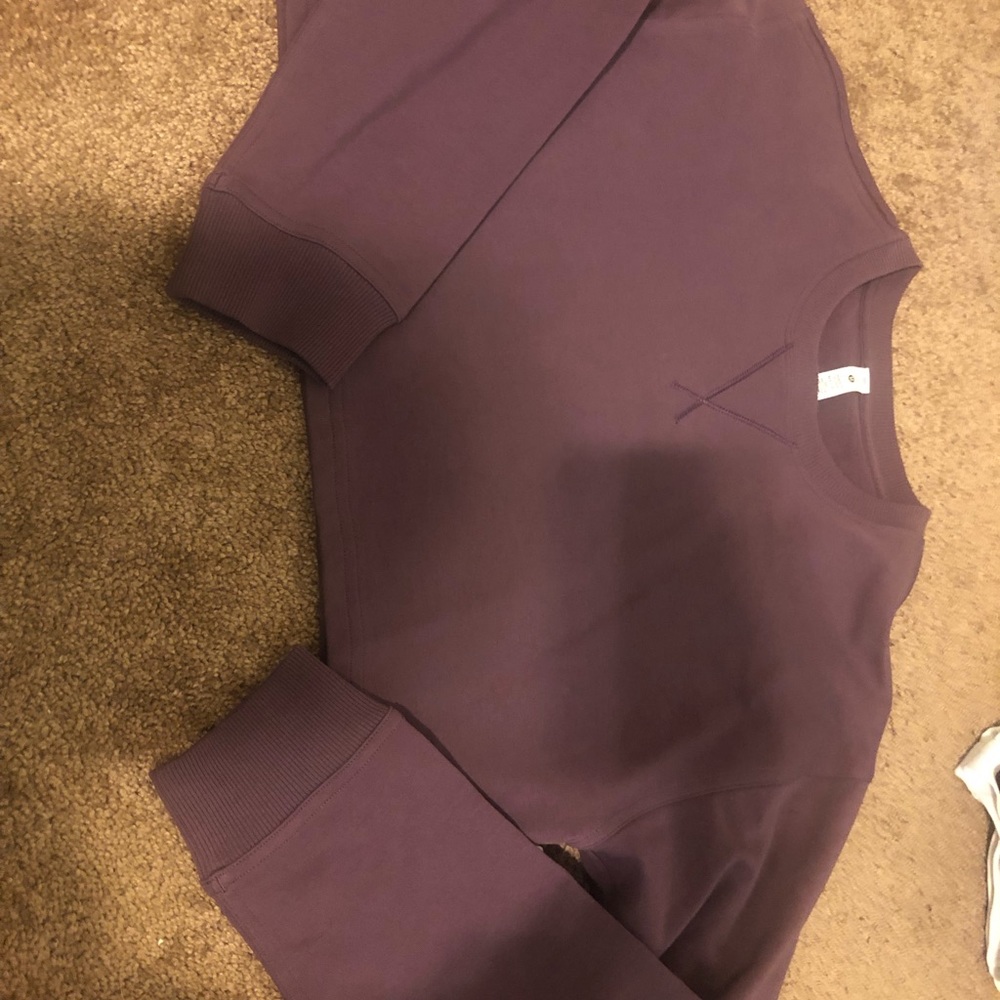 NWT Lululemon Crop Sweatshirt
